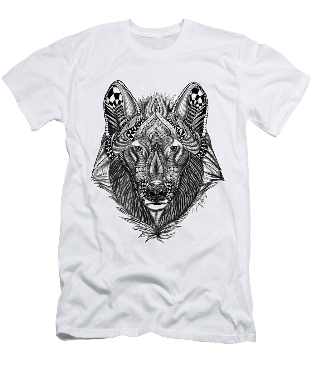 Zendoodle Wolf Becky Herrera T-Shirt