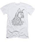 Zentangle Pitbull Cindy Elsharouni T-Shirt