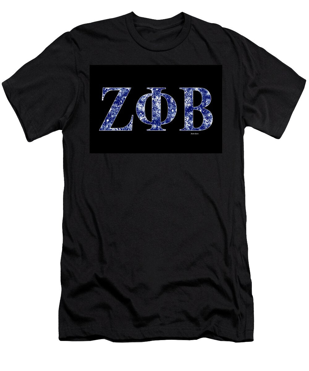 Zeta Phi Beta Black Stephen Younts T-Shirt