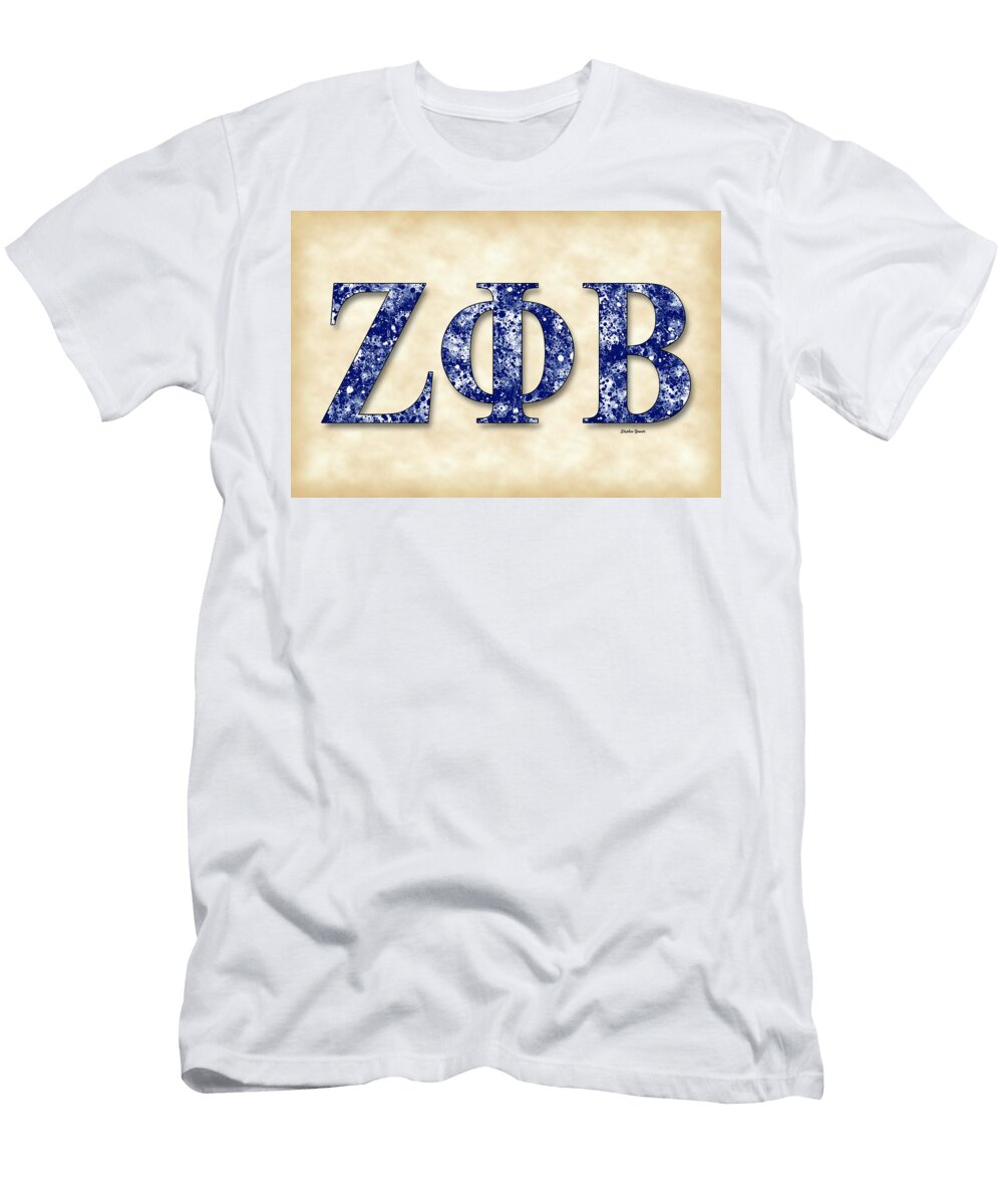 Zeta Phi Beta Parchment Stephen Younts T-Shirt